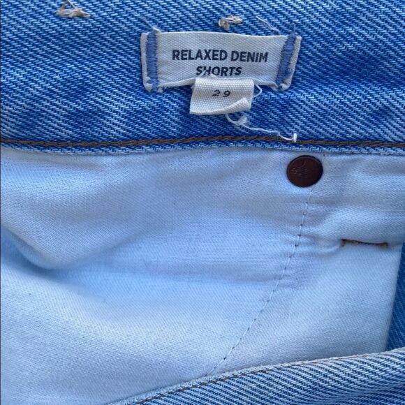 Madewell Relaxed Denim Shorts – Size 29 - Picture 4 of 8